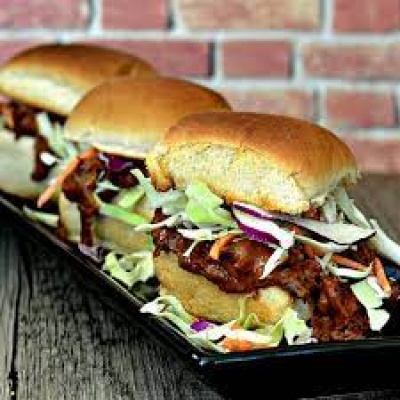 Smoked Brisket on a Brioche Roll