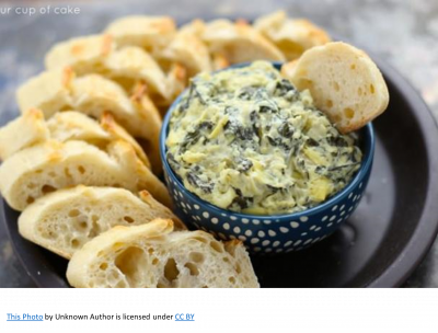Spinach Artichoke Dip - Highlands Golf Club